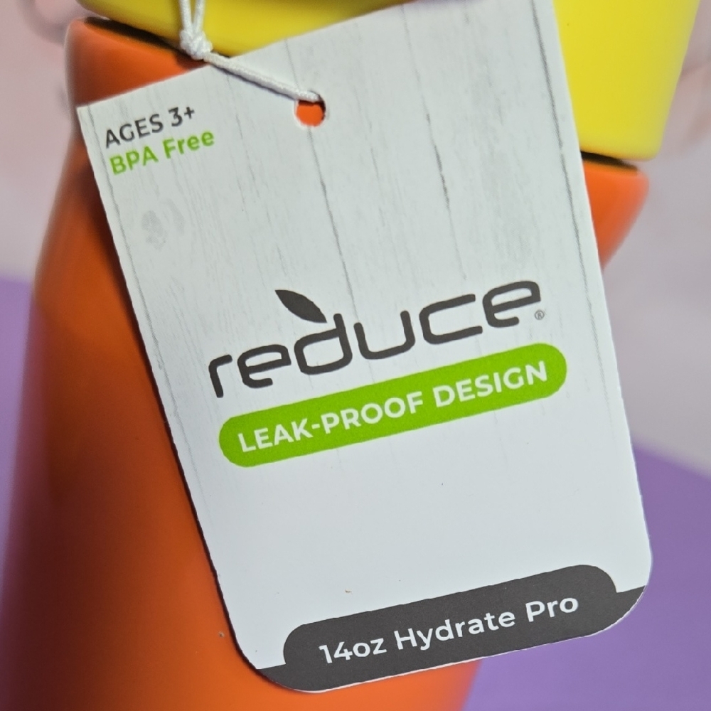 Reduce Orange Leak-Proof Water Bottle - Picture 2 of 5